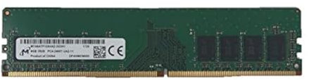 Micron 8GB PC4-19200 DDR4-2400MHz 288-Pin Desktop Dimm Memory Module Mfr P/N MTA8ATF1G64AZ-2G3H1