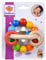 Eichhorn 100017040 - Baby 3D Greifling, 9,5x9cm, FSC 100% Zertifiziertes Buchenholz Bunt