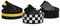 Urban Classics Herren Belts Trio Gürtel, Mehrfarbig (Black/White/Yellow 01181), No Aplica|#682 (Herstellergröße: S/M)