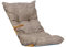 LIBEROSHOPPING.eu - LA TUA CASA IN UN CLICK Cuscino Imbottito di Ricambio per Poltrona Sedia Sdraio Harmony Relax, 105x55x14cm (Tortora)
