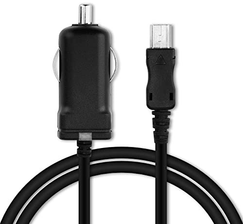 subtel Chargeur GPS Allume-Cigare Voiture Mini USB 2.4A / 2400mA Compatible avec 5V Cable 1m Charge Auto 12V Camion 24V Navigation