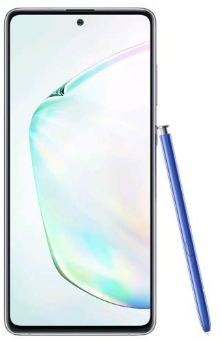 Samsung Galaxy Note10 Lite Android Smartphone ohne Vertrag mit Stift, 4.500 mAh Akku, Schnellldaden, 6,7 Zoll Super AMOLED Plus Display, 128 GB/6 GB RAM, Dual SIM, Handy in aura glow, deutsche Version