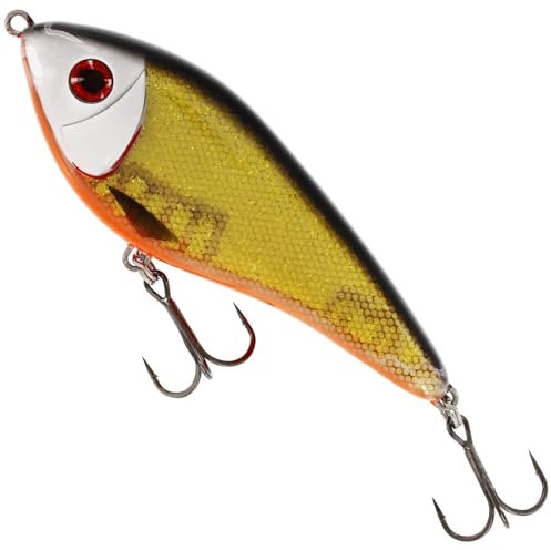 Westin Swim Glidebait 15cm 107g - Suspender Jerkbait, Farbe:3D Official Roach