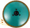 VEVOR Zungentrommel aus Stahl, Drum Instrument 14 Töne, Drum Instrument 36 cm, Percussioninstrument Pistolenfarbe mit Reisetasche, Musikbuch, Schlägel, Mineralgrün Tank Drum Chakra Drum