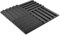 ACOUSPANEL Akustikschaumstoff Akustik-Paneele 28 Stück, 30x30x3cm, Schaumstoff Wandplatten, Nicht vakuum-komprimiert, Farbe Anthrazit-Grau