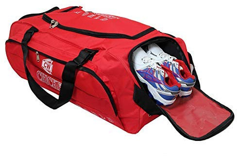 CW Team Pack Cricket-Kit Tasche für Herren, volle Größe, Erwachsenen-Set, Tasche mit Rollen, Trainingsset, Tasche für Cricket-Ausrüstung, Räder, Kit, Tasche, Rad, Cricket-Kit mit Schuhfach