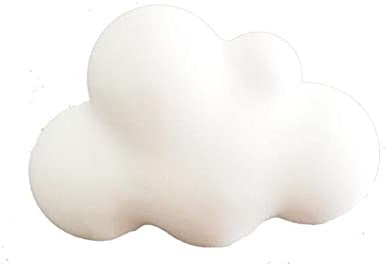 iSpchen Auto Luftauslass Aromatherapie Clip Klimaanlage Lufterfrischer Diffusor Auto innenraum Autodiffusor Luftreiniger Niedlich Wolken Parfüm Clip Autoinnendekoration Auto Vent Clip,Weiß