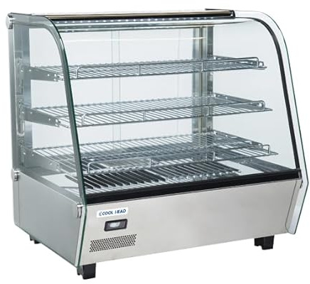 Vitrine Chaude Professionnelle de Comptoir - 120 L - Cool Head