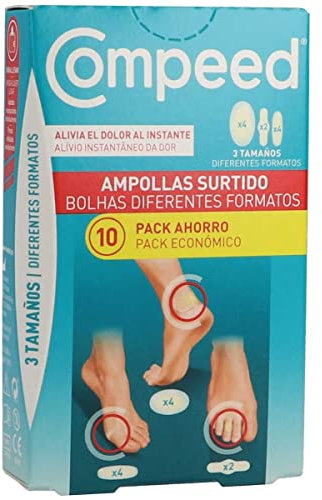 Apósitos para ampollas Compeed 10 Piezas