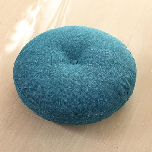 VIXDA Futon Round Floor Cushion Pillow Pouf Throw Home Japanese Tatami Mat Chair Cushion 45x45x15 cm