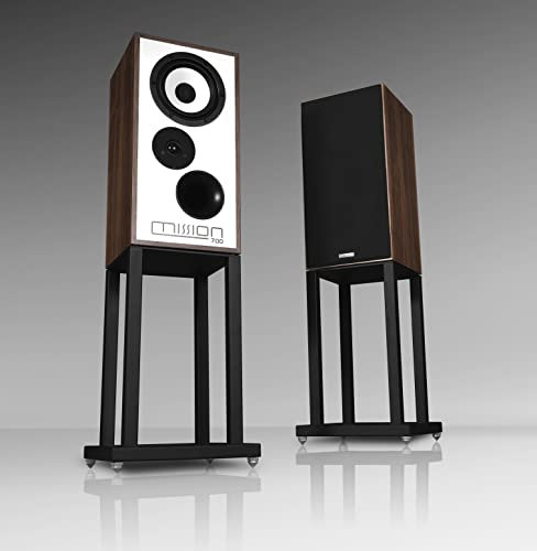 Mission 700 Boekenplank Luidspreker- Walnoot ( per paar - 2 stuks )