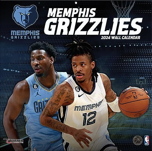Memphis Grizzlies - NBA - 30,5 x 30,5 cm Wandkalender 2024