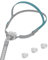 CPAP Maske Nasenkissen Rahmen Fit, Vollkombination CPAP Kopfbedeckung Gurt Rohrrahmen mit S/M/L Größe CPAP Nasenkissen, weiche Dichtung verbessern für Schlaf