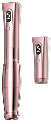 QUELLE Drahtlose PMU Maschine Einstellbarer Hub 2.1-3.0mm mit 2 Batterien,Rotary Permanent Make up Maschine Microblading Pen für Augenbrauen Eyeliner Lippen MTS QL-M2-E34-8-EU