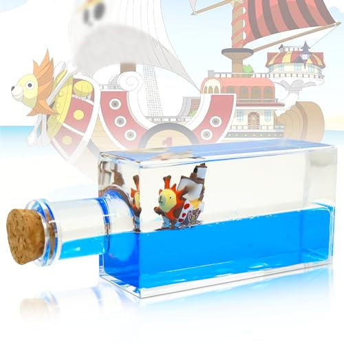Botella de Deriva de Fluidos de Crucero, Botella de Deriva Líquido, Decoración Modelo Barco, Modelo Fluido de Crucero Acrílico, para Decoración de Mesa y Automóvil