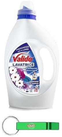 Detersivo Lavatrice Valido Classico - Detersivo Lavatrice 28 lavaggi 1,3 litri + portachiavi Beni Culinari