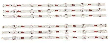 RTRCAGAKM Striscia di retroilluminazione a LED Adatta for Samsung UE50TU7002K UN50TU8000F UN50TU7000F UE50TU8000U UE50TU7000U BN96-50317A 50318A V0T7-500SMA-R0(10 Kit for 10 TV)