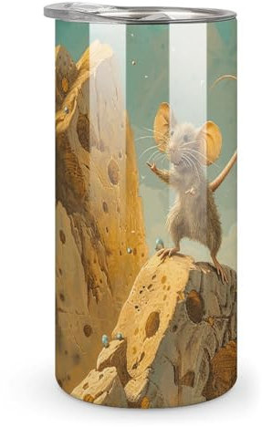 Tasse à café isotherme en acier inoxydable - Tasse à thé Stanley - Couvercle hermétique - Pour bureau et maison - 300 ml