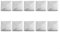 Pyramidenförmige Pfostenkappe aus Edelstahl, verzinkt, Schutz für Pfostenenden (10 Stück, 40 mm)