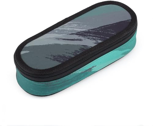 TOPGAL ETUI & Federmäppchen – Gepolstertes Federmäppchen für Schüler & Studenten, mit Zwippschluss, Gummischlaufen & Netzfach, 23×10×5cm (ETUE 25039)
