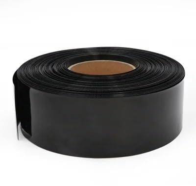 Guaina termorestringente, 25 metri 3:1 Diametro 1,6 mm a 50 mm Tubo termorestringente(Black,15mm)
