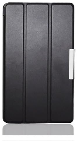 Funda para tablet Google Nexus 7 FHD de 2ª generación, ultrafina, magnética, función atril, función atril, ligera, de piel, para Google Nexus 7 2ª generación (versión 2013), color negro