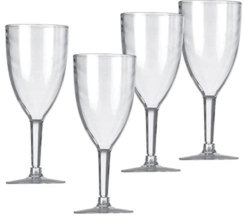 Vango ACXACRYLC3MBW44 Verres à vin en acrylique transparent