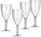 Vango ACXACRYLC3MBW44 Verres à vin en acrylique transparent
