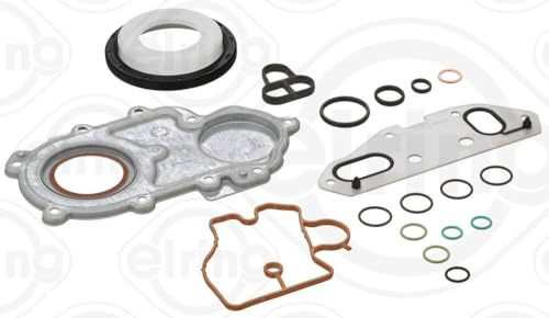 ELRING 245.690 Dichtungssatz Kurbelgehäuse mit Wellendichtring-Kurbelwelle Kompatibel mit AUDI A4 Avant 8K5, B8