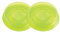 silikomart | Set de couvercles en Silicone CAPFLEX M, Lot de 3 couvercles transparents, couleur verte, astucieux dans la cuisine, Ø 55 mm, Made in Italy, Vert Translucide