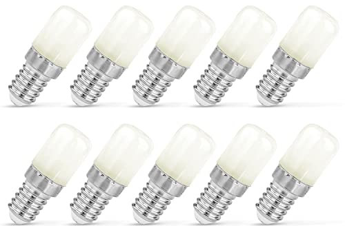 PerfectHD LED Kühlschrankbirnen - warmweiß - 10er Set - Kühlschranklampe - 2700 K - 1,5 Watt