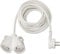 Brennenstuhl Rallonge 2m de câble avec fiche Plate et Prise Double (Utilisation en intérieur) 1161821222 Blanc