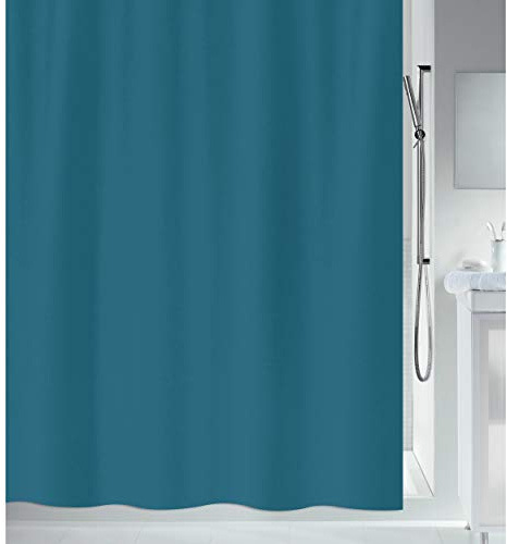 Spirella Rideau de Douche Polyester Primo 180x200cm Bleu