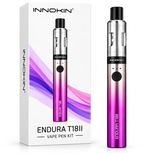 Innokin Endura T18II V2 Neu 2ml 1300mAh (Rosa) Kein Nikotin oder Tabak