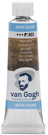 Van Gogh peinture à l'eau, tube 10ml, Or foncé 803