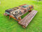 ABAKUHAUS Jahrgang Outdoor-Tischdecke, Grunge Funk Stil, dekorative waschbare Picknick-Tischdecke, 145 x 265 cm, Mehrfarbig