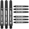 Target Darts 3 x Sätze of Schwarz Pro Grip Dartschäfte Kurt - 9 Dartschäfte Insgesamt