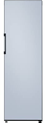 Samsung Frigorífico Bespoke RR39A746348/EG, 185 cm, 387, tecnología Space Max, refrigeración integral, refrigeración de metal, no Frost+, azul satinado