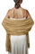 Schal Braun Stola Damen Festlich für Abendkleid Pashmina Schals Tücher Winter