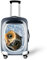 Morbuy Elastisch Kofferhülle Kofferschutzhülle Anti-Kratzer Staubdicht Kofferüberzug Luggage Protector Cover Kofferbezug Reisekofferabdeckung (Eule,L)