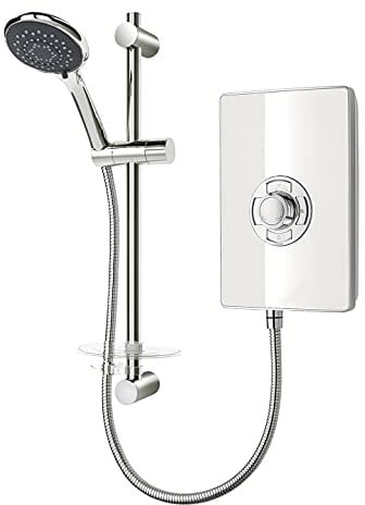 Triton Style 3 8.5kW Electric Shower - White Gloss (Aspirante, Collection 2)
