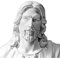 GeekPromise 32,3 cm religiöse Statue Reflexion Gebet Meditation Ostern Advent Skulptur