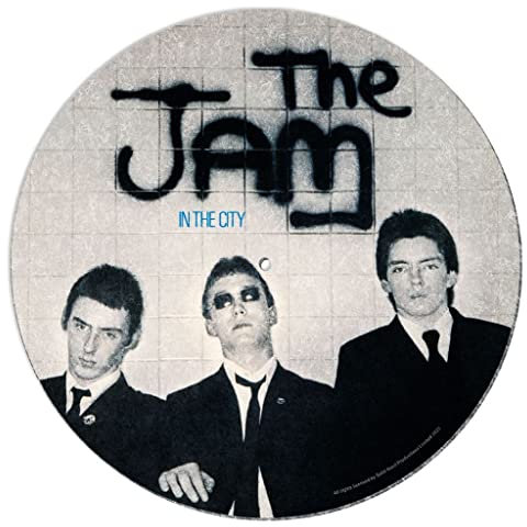 Pyramid International The Jam Turntable Record Slip-Matte zum Mixen, DJ-Kratzen und Heimhören (im City-Design) – offizielles Merchandise-Produkt
