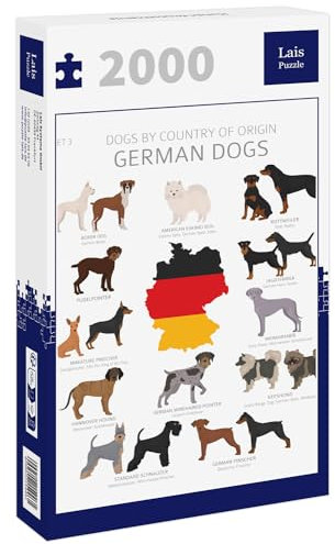 Lais Puzzle Hunde Deutschlands 2000 Teile