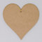 Galtopia - 15cm MDF Hearts Wooden with Hole Cut Out Craft Shape, Embellishments (15cm / 150mm) Approx 6 inches - Pack of 5