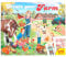 Depesche 12503 Create your Farm - Mal- und Stickerbuch mit 24 Seiten zum Gestalten schöner Tier-Welten, Malheft mit 3 Stickerbogen