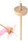 WOTEG Top Whorl Garn Spin - Drop Spindel Wood Top Whorl | Holzrad für Garnherstellung Garnspindel für Anfänger Profis Nähen