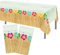 COLOFALLA 2 Stück Tischdecke für Hawaii Party Deko Tischtuch Hawaii Tischdecke Hawaii Tischdeko für Tisch Luau Party Tiki Tropical Party Sommer Party