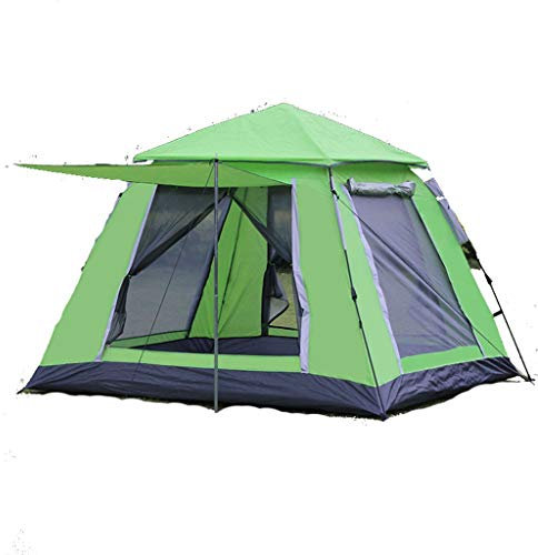 MekUk Zelte 4-5 People Automatic Spring Speed Open Tent Space Large Thick Rainstorm Outdoor Camping Camping Tent Home (Color : C)