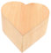 Warmhm Kasten Herzbox Aus Holz Leere -organizer Aus Unvollendete Schatztruhe Unfertige Holzkisten Kleine Geschenkbox Herzförmige Holzkiste -bastelbox Lagerung Hölzern Klappdeckel